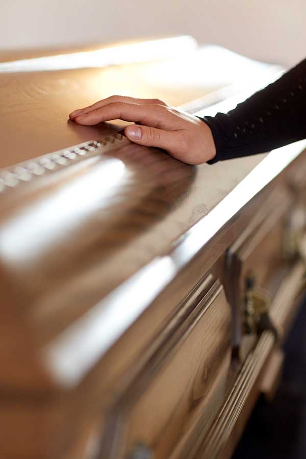 Funeral for man who died from a wrongful death