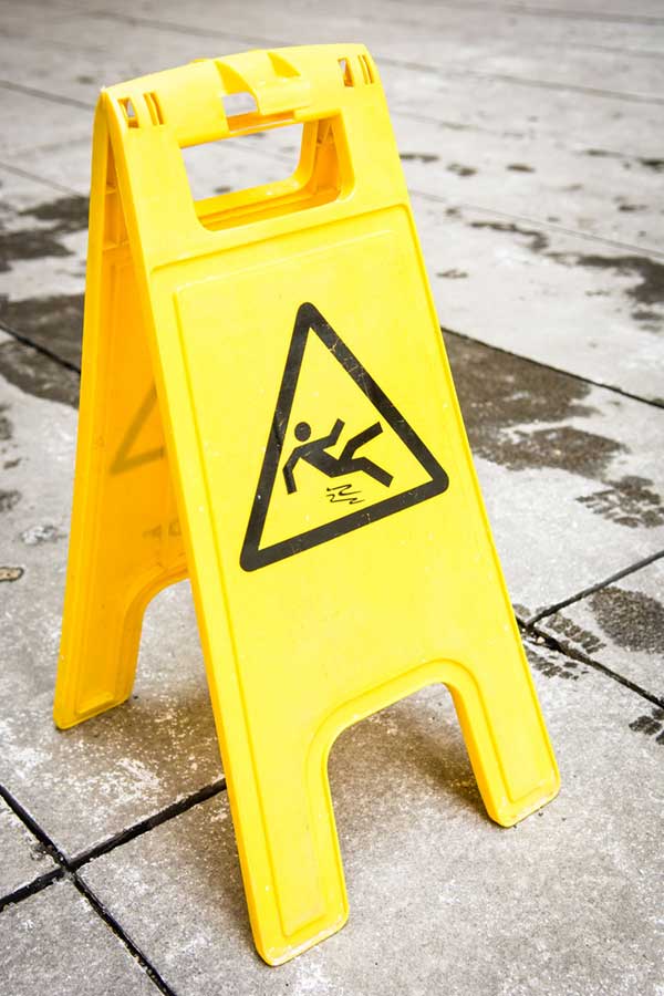 Slip and fall accident